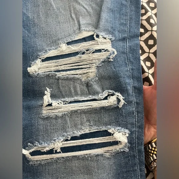 American Eagle Outfitters Super Stretch Blue Jeans - Picture 3 of 8